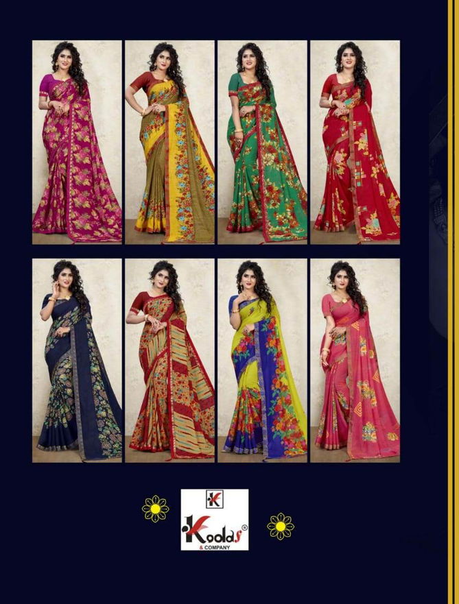 Nalika 51 Rennial Printed Regular Wear Designer Saree Collection
